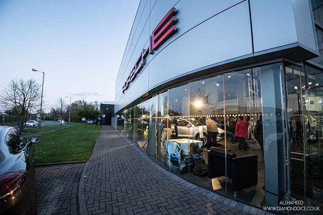 Photo report: introduction of the Porsche Macan in Exeter 