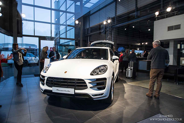 Photo report: introduction of the Porsche Macan in Exeter 