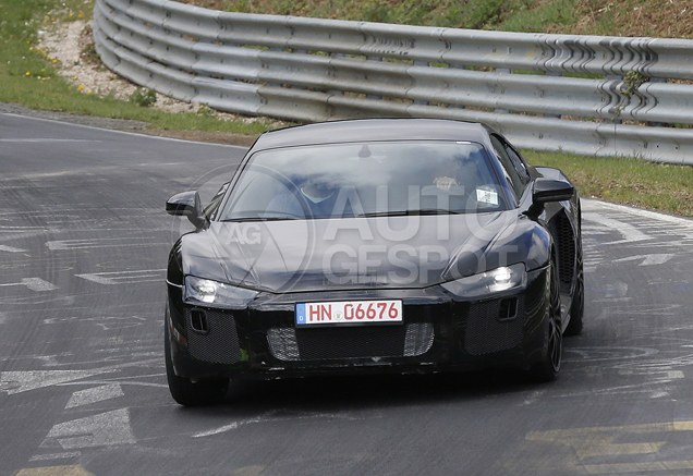 Caught on camera! Audi R8 is being tested