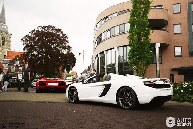 Spot van de dag: McLaren 12C Spider in Winterswijk