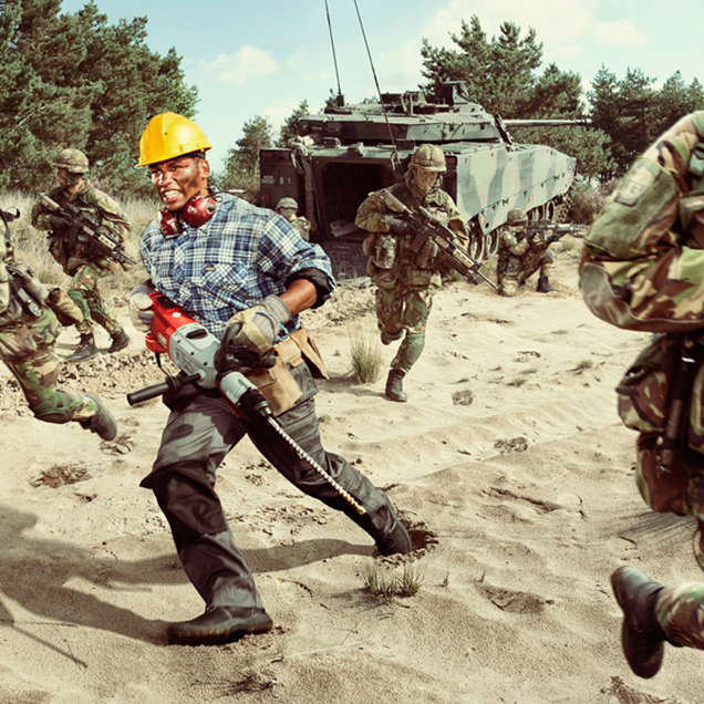 Een vak leren én militair worden? Je moet het maar kunnen