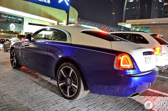 Elegant Rolls-Royce Wraith spotted in Dubai