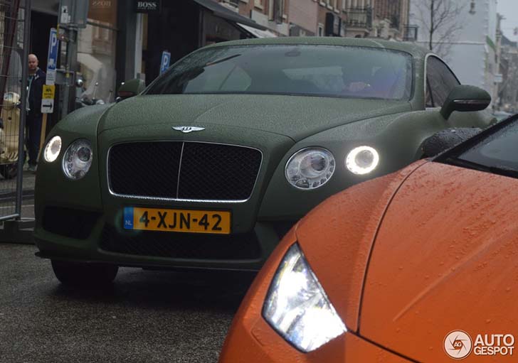 Spot van de dag: Bentley Continental GT V8