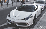 Beautiful Ferrari 458 Speciale captured in Warsaw