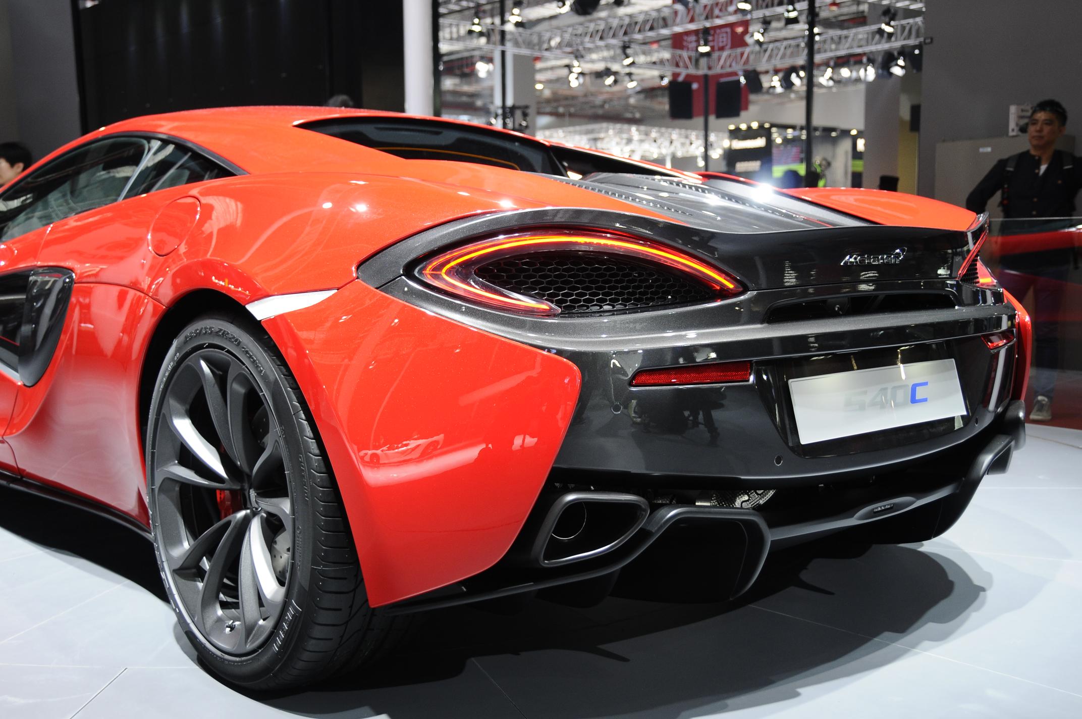 Shanghai Motor Show 2015: McLaren 540C