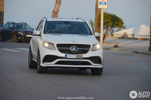 Mercedes-AMG GLE 63 S wordt goedgekeurd in Sitges