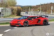 La Lamborghini Aventador SuperVeloce spottée sur le Nürburgring