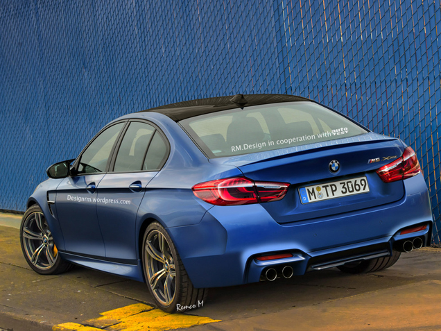 Rendering: nieuwe generatie BMW M5