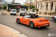 Orangener Porsche 991 Turbo S mal anders