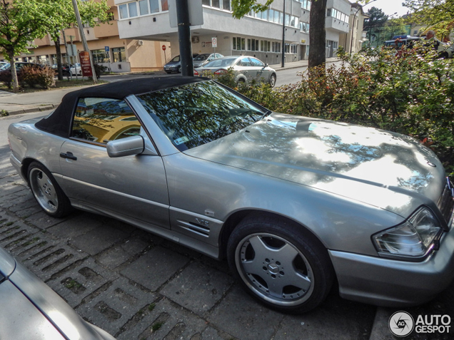 Langs de SL 73 AMG loop je zo voorbij