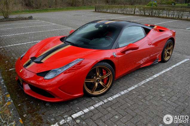 Spot van de dag: Ferrari 458 Speciale in Assen