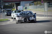 Mule for Bugatti's new supercar visits the Nürburgring