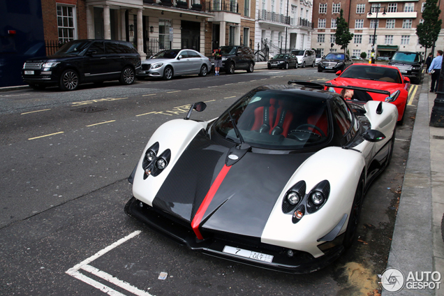 Pagani Zonda Cinque Roadster doet alweer Londen aan
