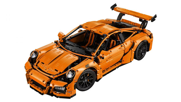 Lego Technic pocht met Porsche 991 GT3 RS