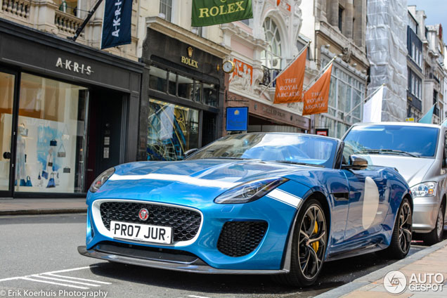 Het absolute zomerspeeltje: Jaguar F-TYPE Project 7