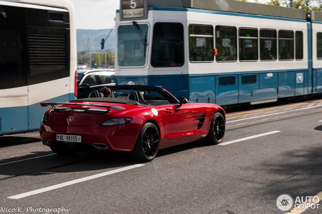 Toch echt te fout: Mercedes-Benz SLS AMG GT Roadster Final Edition