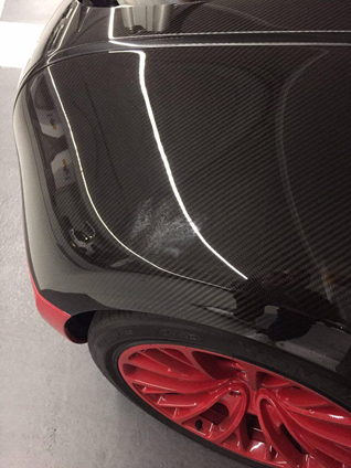 Man heeft geen respect voor Bugatti Veyron 16.4 Super Sport