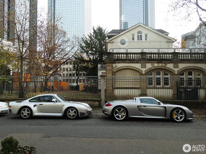 Porsche combo om je vingers bij af te likken