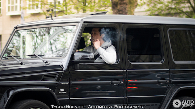 Lekker paffen in je Mercedes-AMG G 63 Edition 463