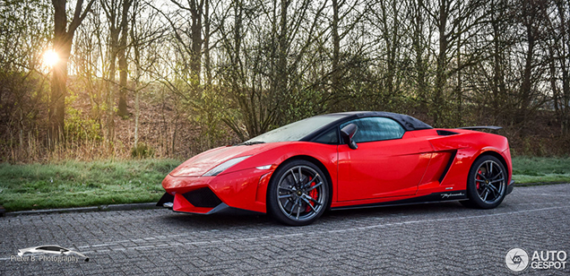 Spot van de dag: Lamborghini Gallardo LP570-4 Spyder Edizione Tecnica