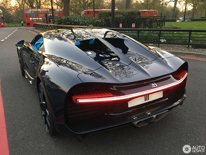 Londen ontvangt zijn eerste Bugatti Chiron