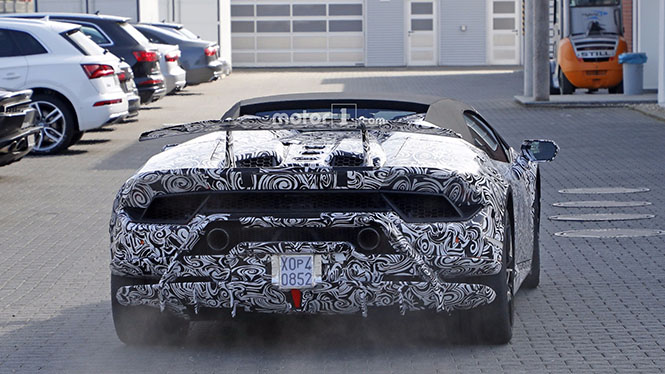 Daar is de Lamborghini Huracán Performante Spyder al