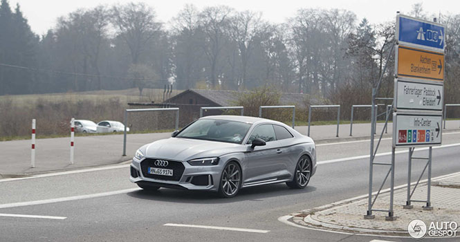 Eerste Audi RS5 B9 zonder camouflage is een feit