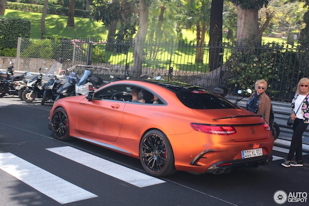 Oranje boven met deze Brabus S 63 Coupe