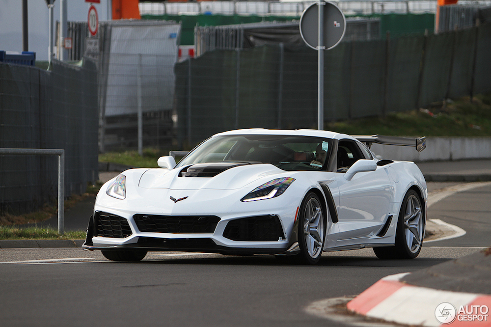 克尔维特同样也在测试新 C7 ZR1