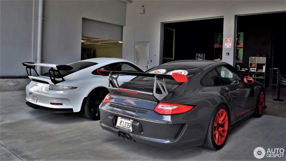 Combo: twee generaties Porsche 911 GT3 RS