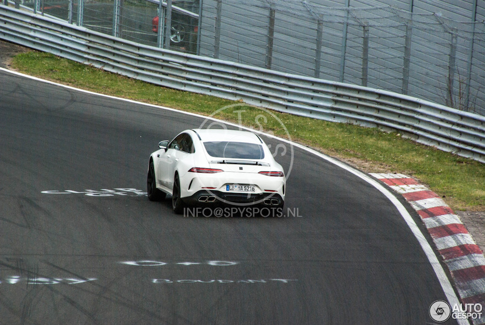 Mercedes-AMG GT 63 (S) draait warm op de Ring