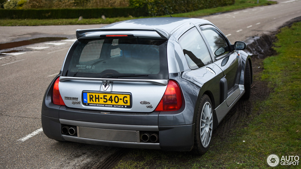 Renault Clio V6 doet ons verlangen naar het Renault van vroeger?