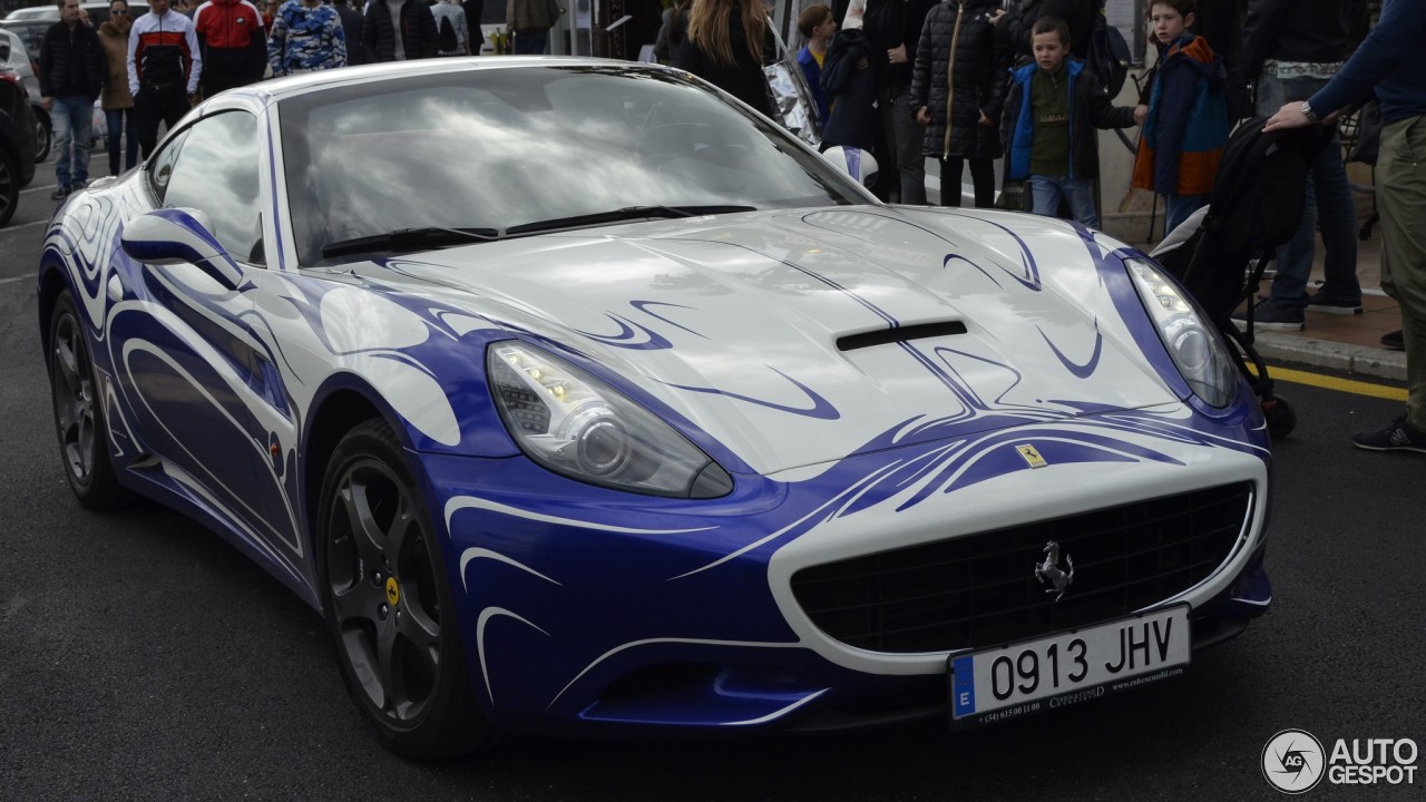 Ferrari California is heel fijnzinnig vormgegeven