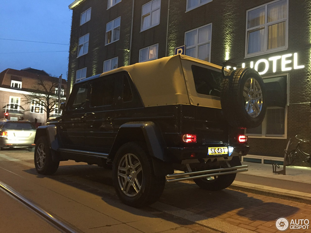 Eerste Nederlandse Mercedes-Maybach G 650 Landaulet is een feit