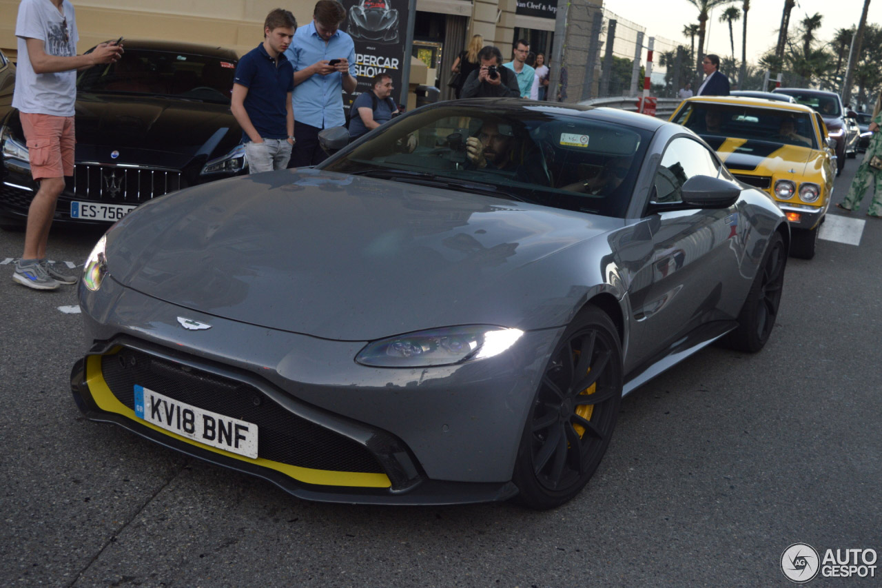Aston Martin V8 Vantage maakt rentree in Monaco