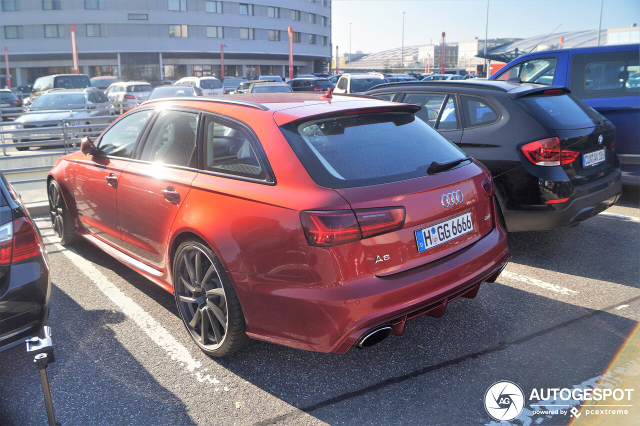 Audi RS6 Avant neemt je in de maling