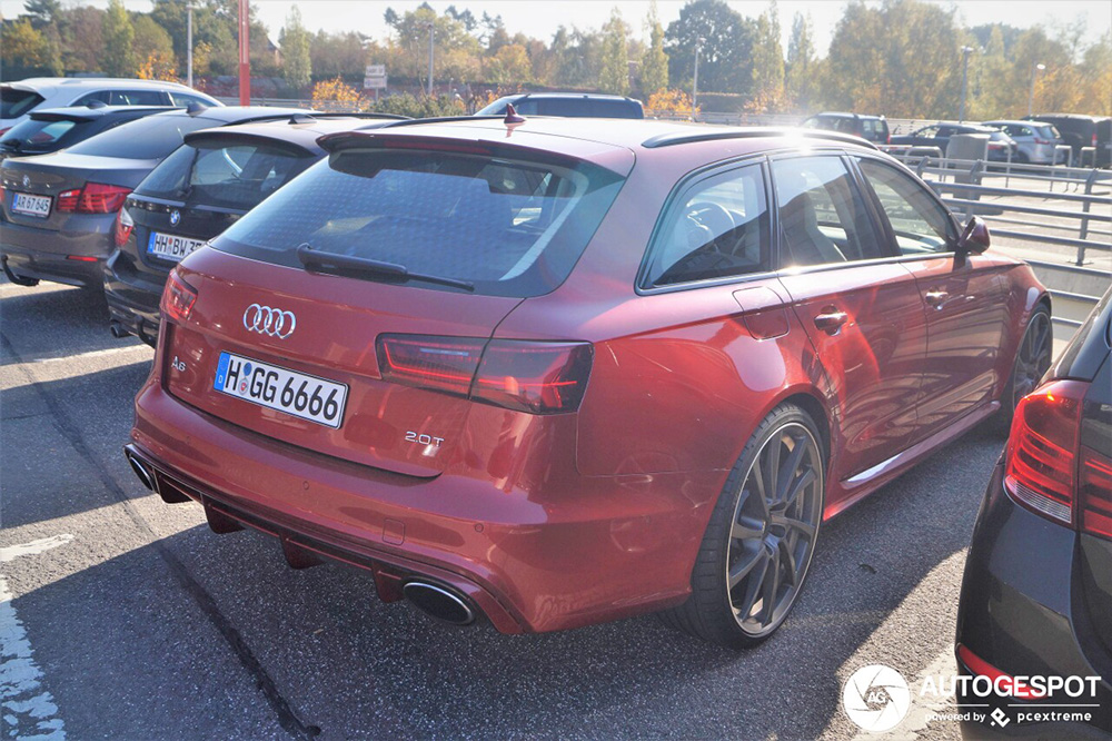 Audi RS6 Avant neemt je in de maling