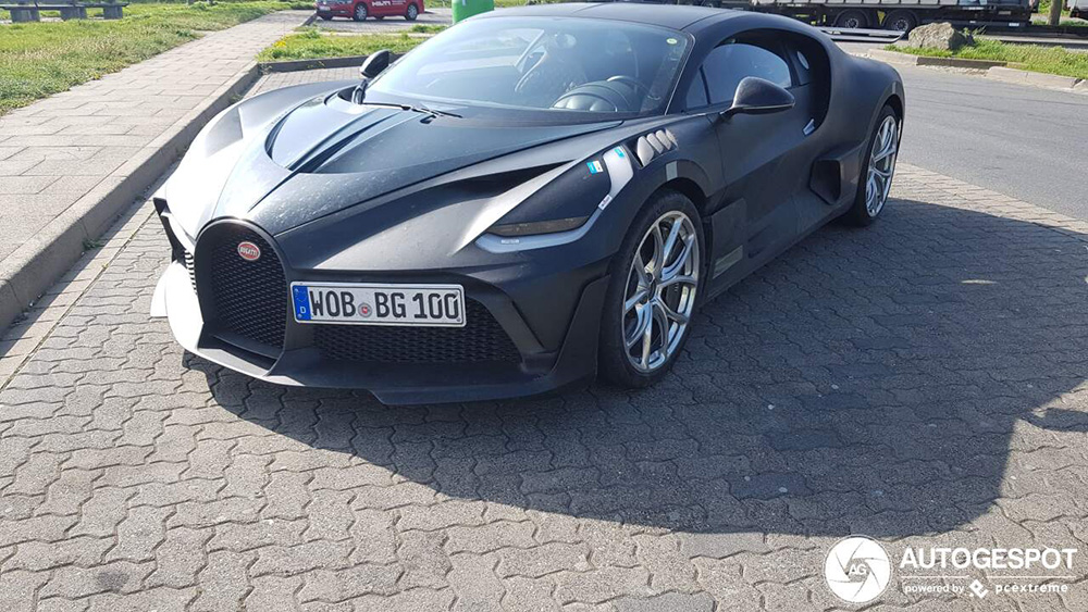 Bugatti Divo heeft niet de allure als op de autoshow van Genève