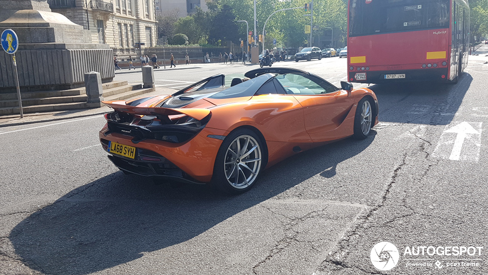 McLaren 720S Spider durft zich eindelijk open te laten zien