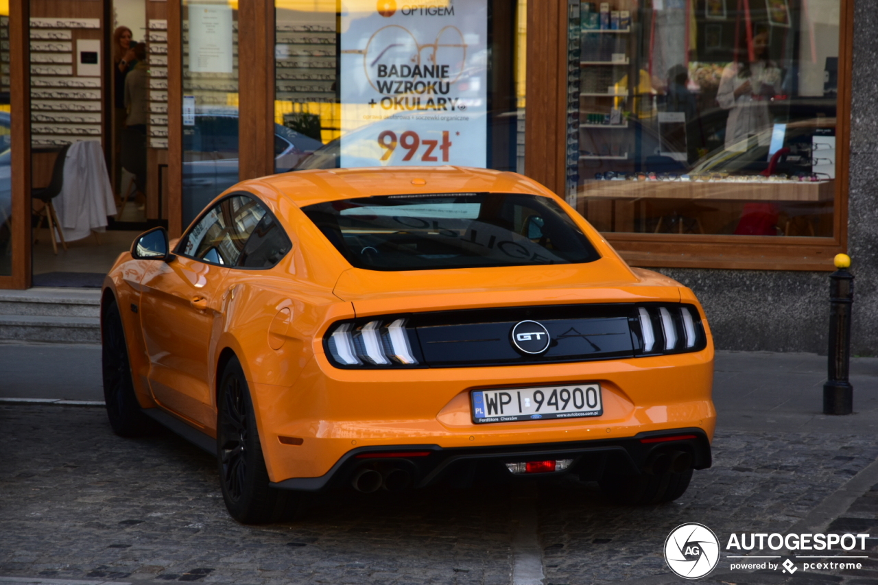 Polen houdt van de nieuwe Mustang GT