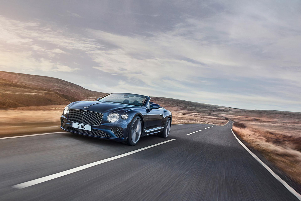 Bentley Continental GT Speed Convertible breaks cover for spring