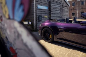 Porsche 911 GTS T-Hybrid Cabriolet meets the Dutch flower fields