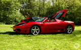 Dubbelshoot: Audi RS4 en Ferrari 360 Spider