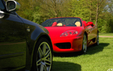 Dubbelshoot: Audi RS4 en Ferrari 360 Spider