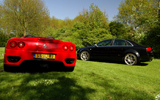 Dubbelshoot: Audi RS4 en Ferrari 360 Spider