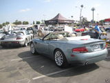 Jaguar XK8 Cabriolet omgebouwd tot Aston Martin Vanquish Cabriolet