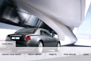 Rolls-Royce presenteert Ghost configurator voor iPhone en iPod Touch