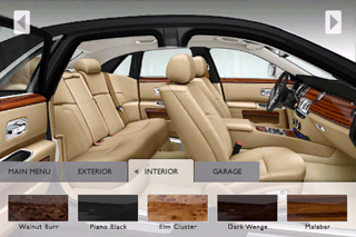 Rolls-Royce presenteert Ghost configurator voor iPhone en iPod Touch