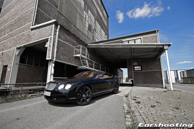 Fotoshoot: Bentley Continental GTC