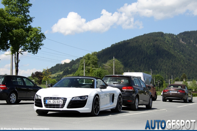 Spot van de dag: Audi ABT R8 V10 Spyder